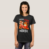 Year Of The Horse 2026 Lunar New Year Chinese New  Tシャツ (正面フル)