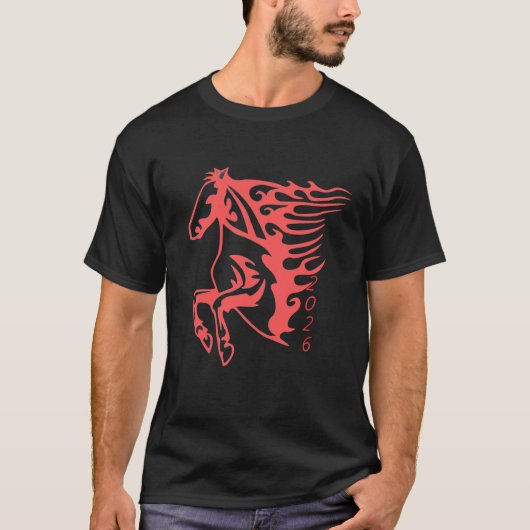Year of the Horse 2026 Tシャツ (正面)