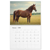 Year of the Horse Calendar, Horse カレンダー (2月 2026)