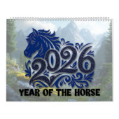 Year of the Horse Calendar, Horse カレンダー (カバー)