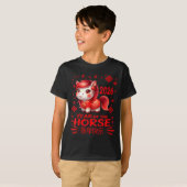 Year Of The Horse Chinese Lunar New Year 2026 Year Tシャツ (正面フル)
