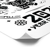 Year Of The Horse Chinese New Year Kids 2026 Kids  ポスター (角)