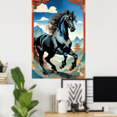 Year of the Horse, Chinese Zodiac, ポスター (ホームオフィス)