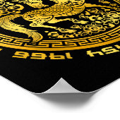 Year Of The Horse Chinese Zodiac Chinese New Year  ポスター (角)