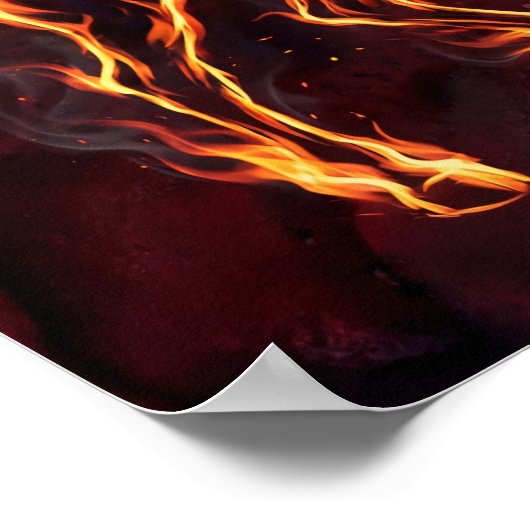 Year of the Horse - Fire Chinese Zodiac ポスター (角)