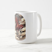 Year of the Horse Guardian, Lunar New Year Gift コーヒーマグカップ (正面右)