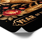 Year Of The Horse Happy New Year 2026  ポスター (角)