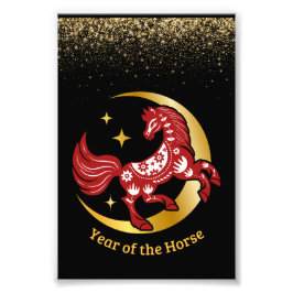 Year of the Horse Lunar  フォトプリント
