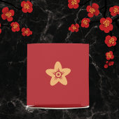 Year of the Horse Lunar New Year Red Gold Elegant フェイバーボックス