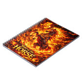 Year of the Horse With Fire ノートブック (左側)