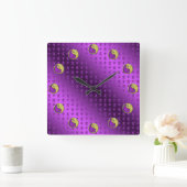 Year of the Metal Boar スクエア壁時計 (ホーム)