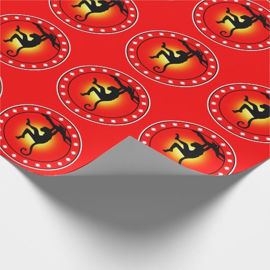 Year of the Monkey ラッピングペーパー (角)