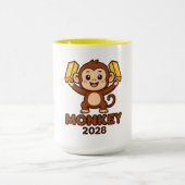 Year of the Monkey 2028 マグカップ (中央)