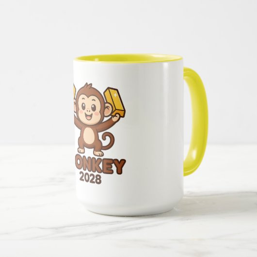 Year of the Monkey 2028 マグカップ (正面右)