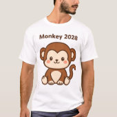 Year of the Monkey 2028 Tシャツ (正面)