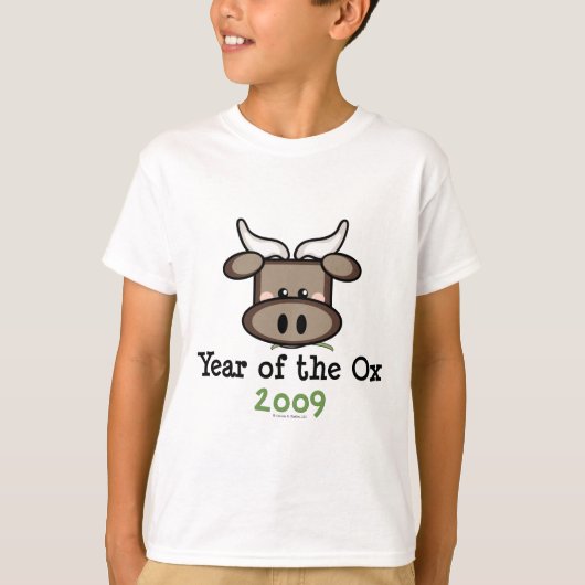 Year Of The Ox 2009 Kids Sweatshirt Tシャツ (正面)