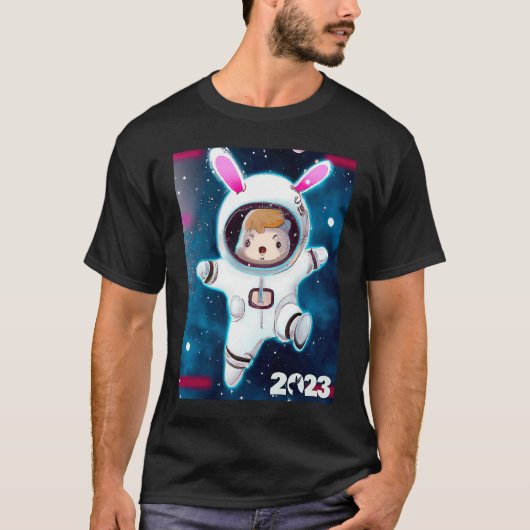Year Of The Rabbit 2023 Chinese New Year 2023 Boy  Tシャツ (正面)