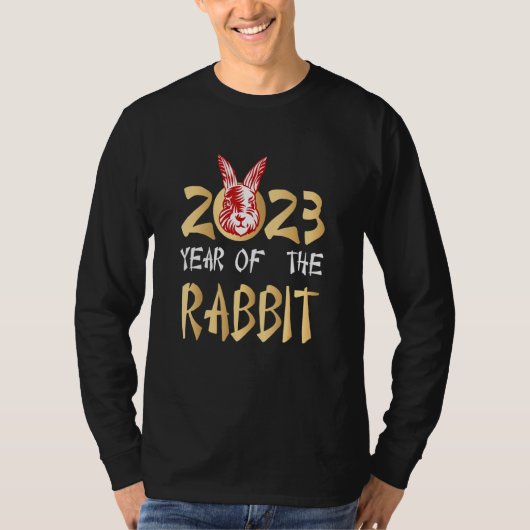 Year Of The Rabbit 2023  Chinese New Year 2023 Tシャツ (正面)