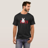 Year Of The Rabbit 2023 Chinese Zodiac Lunar New Y Tシャツ (正面フル)