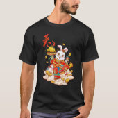 Year of the Rabbit  Chinese Zodiac NEW YEAR 2023 2 Tシャツ (正面)