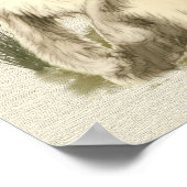 Year of the Rabbit Poster Print ポスター (角)