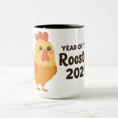 Year of the Rooster 2029 マグカップ (中央)
