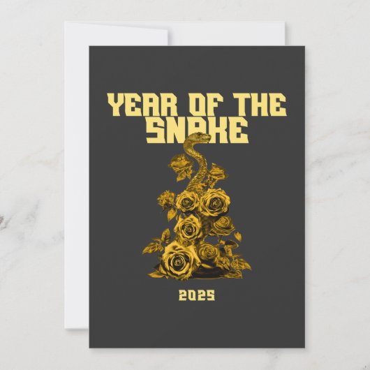 Year of the Snake 2025 シーズンカード (正面)