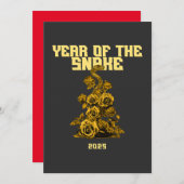 Year of the Snake 2025 シーズンカード (正面/裏面)