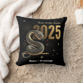 Year of the Snake 2025〔占星術の〕十二宮図カスタマイズ可中国の能 クッション (ブランケット)