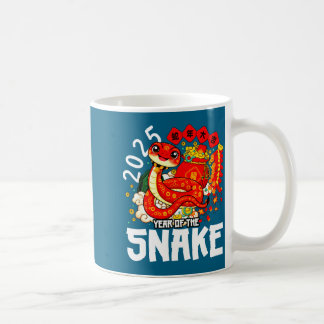 Year Of The Snake 2025 Chinese New Year 2025 Red S コーヒーマグカップ