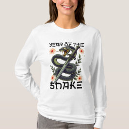 Year of the Snake Zodiac Chinese New Year Tシャツ