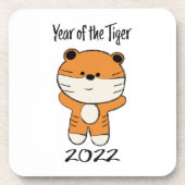 Year of the Tiger 2022  コースター (正面)