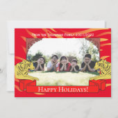 Year of the Tiger New Year Card 招待状 (正面)
