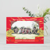 Year of the Tiger New Year Card 招待状 (スタンド正面)