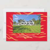 Year of the Tiger New Year Card 招待状 (裏面)