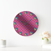 Year of the Water Boar Wall Clock ラージ壁時計 (ホーム)