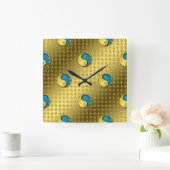 Year of the Water Dragon スクエア壁時計 (ホーム)