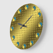 Year of the Water Dragon ラージ壁時計 (傾斜)