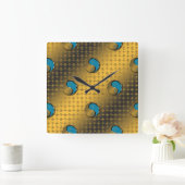 Year of the Water Rat スクエア壁時計 (ホーム)