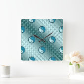 Year of the Water Snake スクエア壁時計 (ホーム)