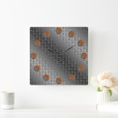 Year of the Wood Rabbit スクエア壁時計 (ホーム)