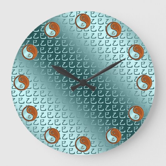 Year of the Wood Snake ラージ壁時計 (正面)