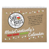 Year-Round Shoebox Calendar カレンダー (カバー)