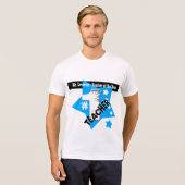 YEAR Star BurstとカラーバーV10の先生 Tシャツ (正面フル)