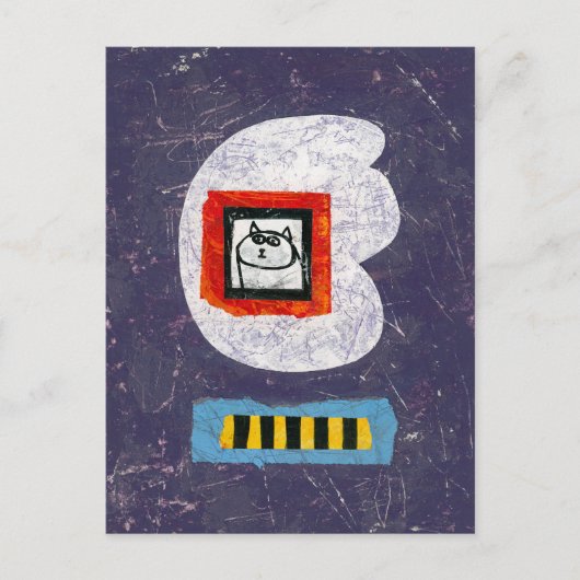 Yearbookフォトポストカード用のCat Sists ポストカード (正面)