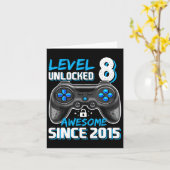 Years Old Boys Level 8 2015アンロック素晴らしビデオ カード (黄色い花)