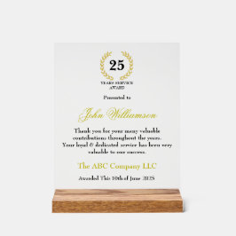 Years Services賞 アクリルサイン