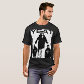 Yeatアートおもしろ友達ヴィンテージ Tシャツ (正面フル)