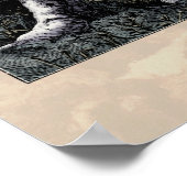 Yeats "盗まれた子"アートビクトリアン詩20x28 ポスター (角)