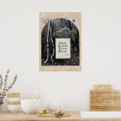 Yeats "盗まれた子"アートビクトリアン詩20x28 ポスター (キッチン)